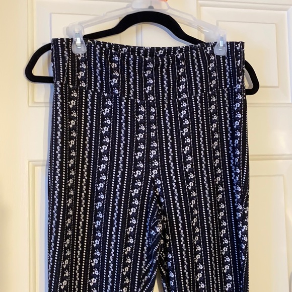 Floral Flare Pants - Picture 1 of 5